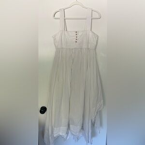 Pilcro White Sleeveless Dress